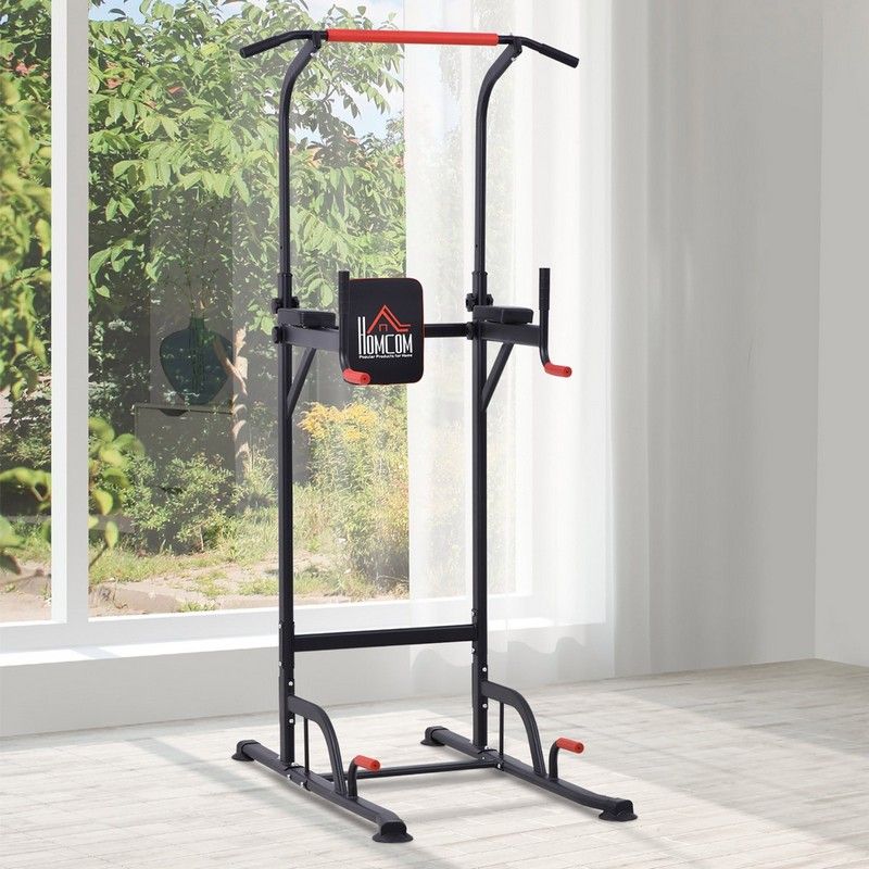 Pull up Exercise Equipment standing in  white open space