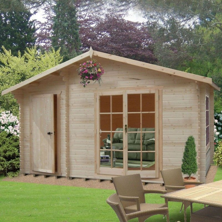 44mm Clad Log Cabins