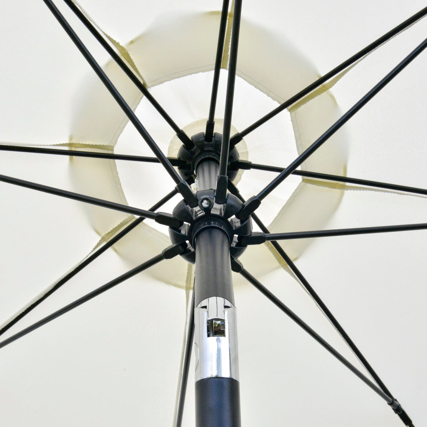 2.6M Umbrella Parasol-Cream White