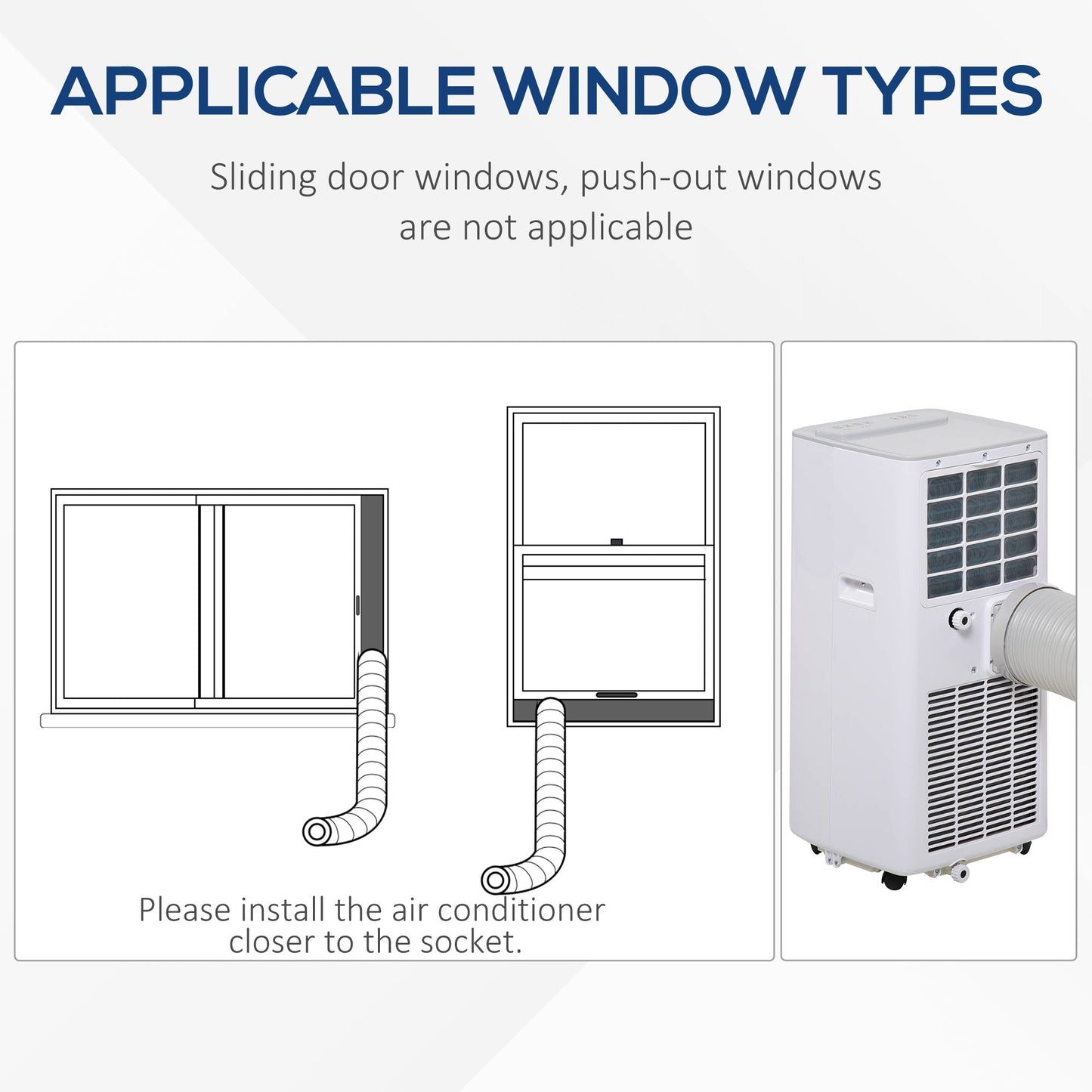 A Rated 7,000 BTU 4-In-1 Portable Dehumindifier With Remote & 24 Hour Timer by Homcom