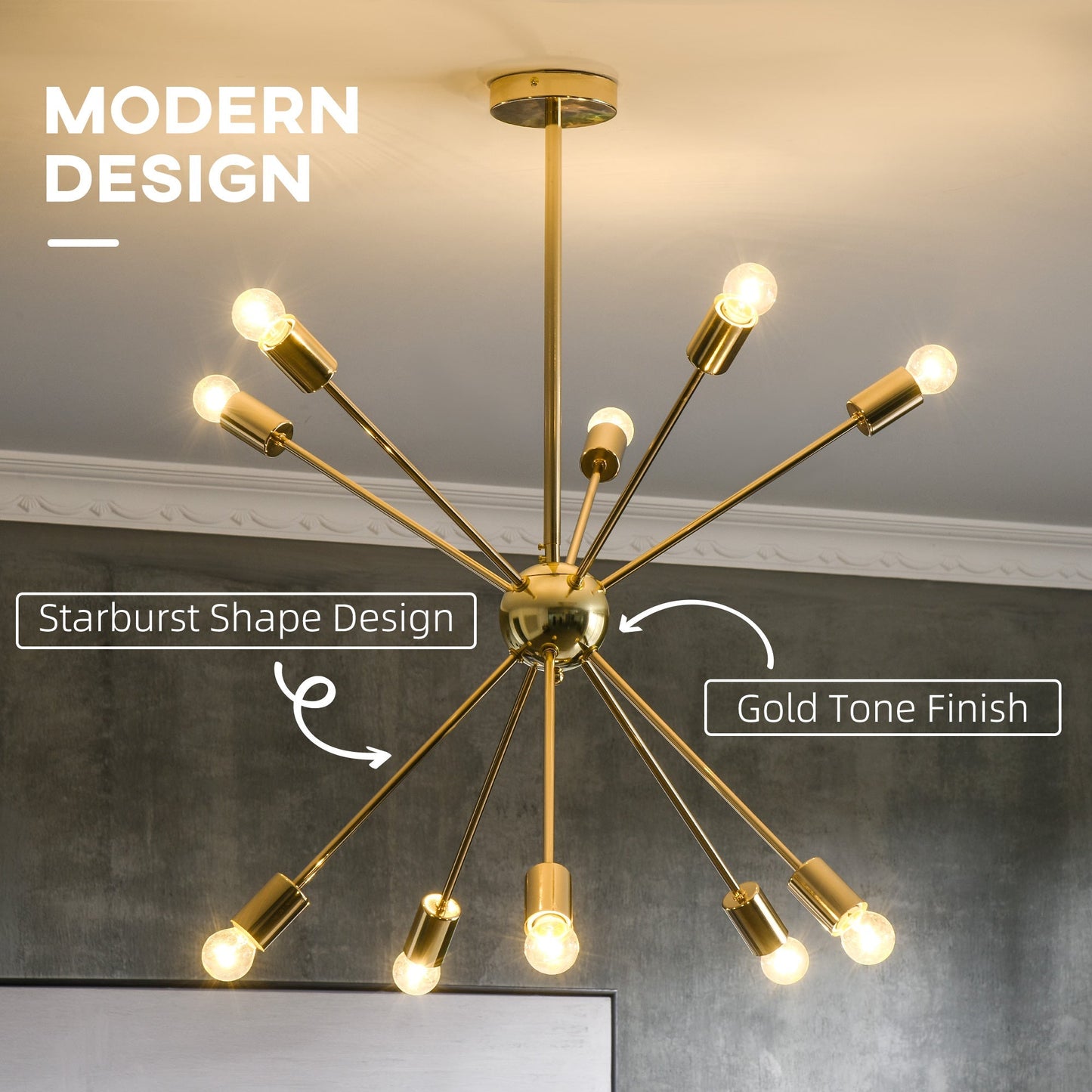 Modern Sputnik Ceiling Lights