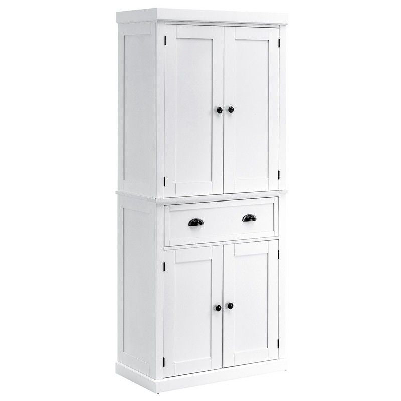 Homcom Homcom Traditional Colonial Freestanding Kitchen Cupboard