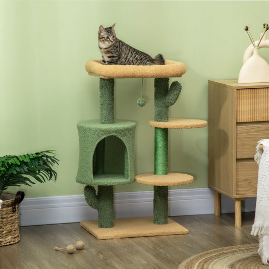 PawHut Cactus Cat Tree