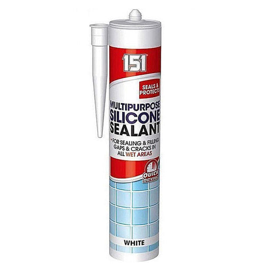 151 Multi-Purpose Silicone Sealant 280ml - White