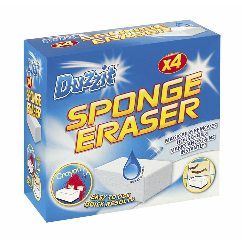 Duzzit Duzzit 4 Pack Sponge Eraser