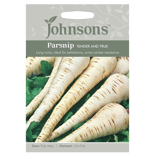 Johnsons Parsnip Tender and True Seeds