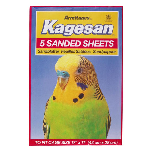 Kagesan Kagesan 5 Sanded Sheets Red