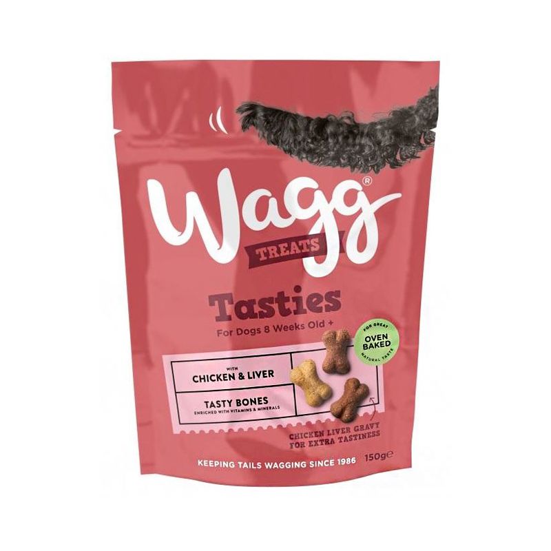 Wagg Wagg Tasty Bones Treats 150g