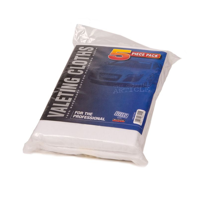 Fast Lane Valeting Cloths (5 Pack)