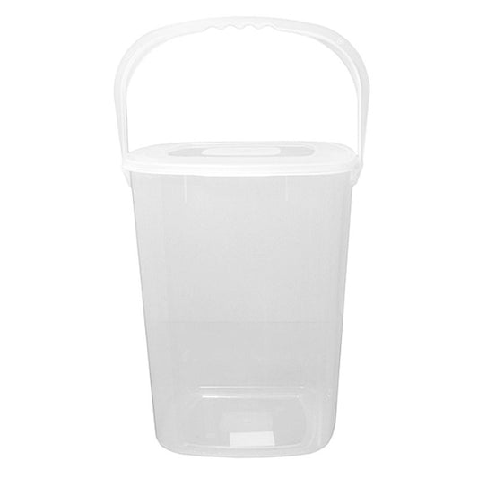 Beaufort Plastic Food Container Square 10 Litres - Clear by Beaufort