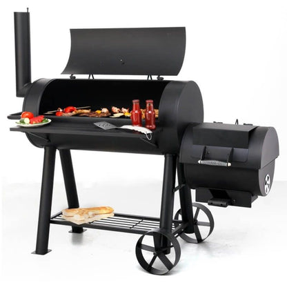 Tepro Premium Offset Garden BBQ Smoker by Tepro