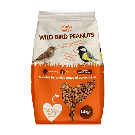 Extra Select Nature Watch Peanuts Wild Bird Food (1.5kg)