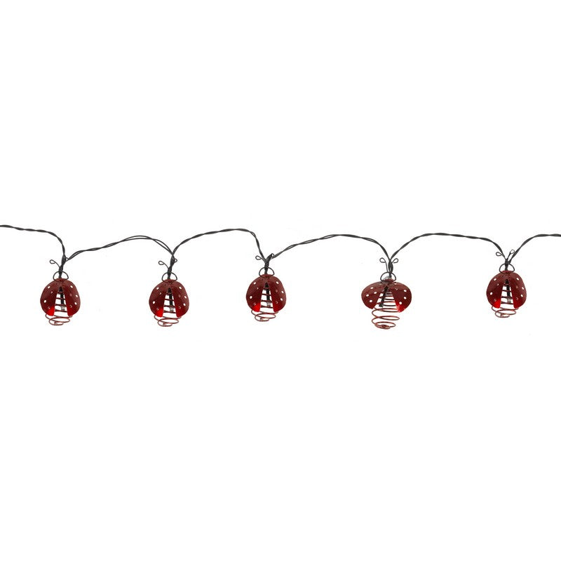 Smart Solar Ladybird Solar Garden String Lights Decoration 10 Warm White LED - 3.8m by Smart Solar