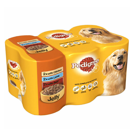 Pedigree Pedigree Mixed Selection In Jelly Dog Food 6 Pack