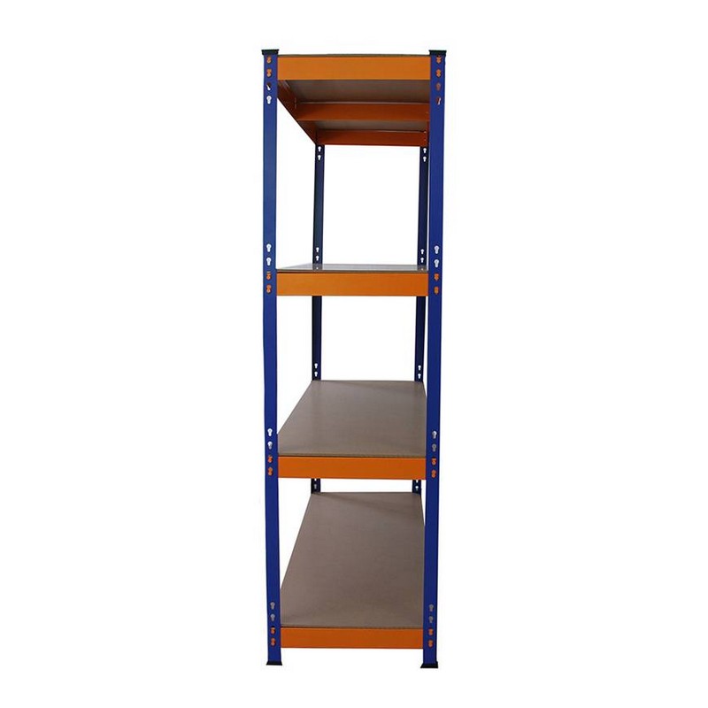 Raven Steel Shelving Units 180cm - Blue & Orange Set Of Three S-Rax 150cm by Raven