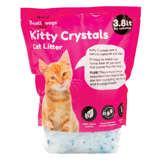 Scallywags Scallywags Kitty Crystals Non-Toxic Cat Litter (3.8 Litre)