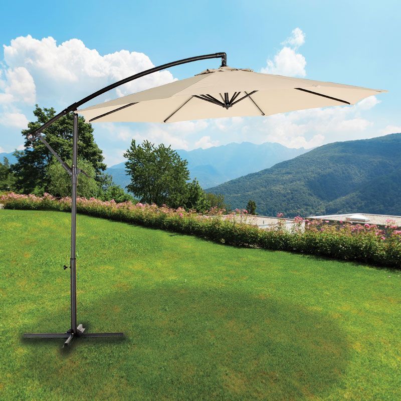 Croft Essentials Garden Parasol by Croft - 3M Beige