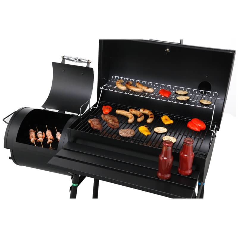 Tepro Biloxi Offset Garden BBQ Smoker by Tepro