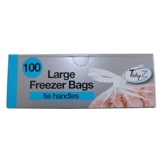 Tidyz 100 Freezer Bag Tie Handles