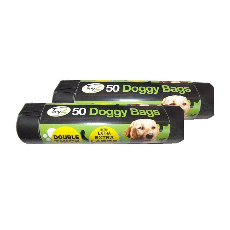 Tidyz 50 Ultimate Doggy Bags Extra Large