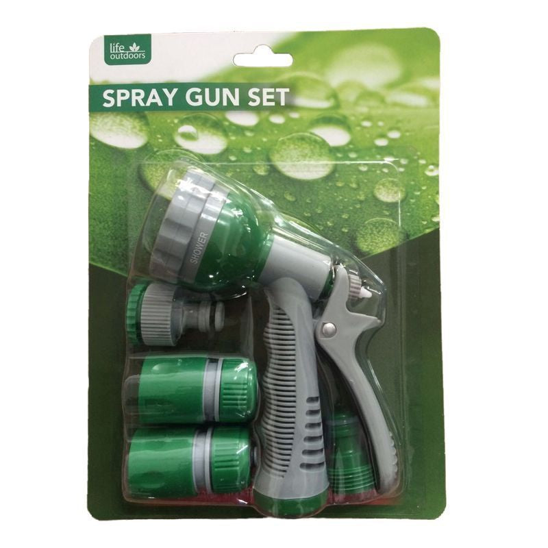 Hygrow Hygro Multi-Function Hose Water Spray Gun Set