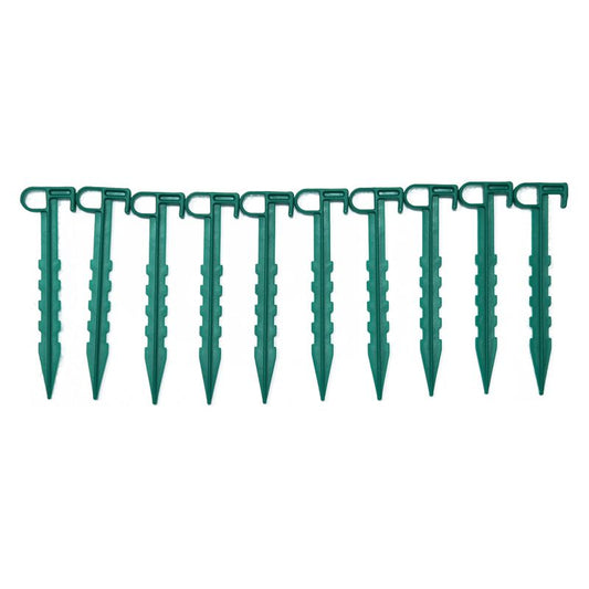 Growing Patch Growing Patch10 Pack 14cm Green Plastic Garden Pegs