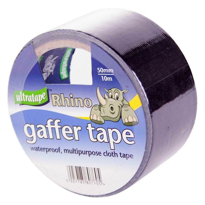 Ultratape Ultratape Rhino Gaffer Tape 50mm x 10m - Black