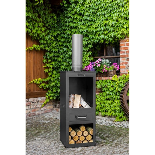 Cook King Rosa Garden Log Burner by Cook King