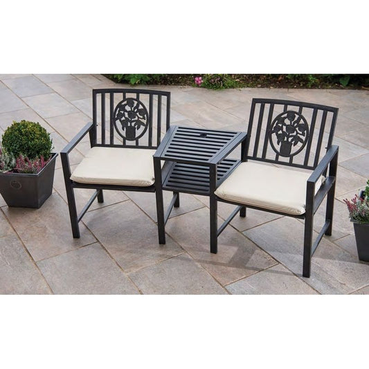 Greenhurst Coalbrookdale Duo Garden Tete a Tete by Greenhurst - 2 Seats