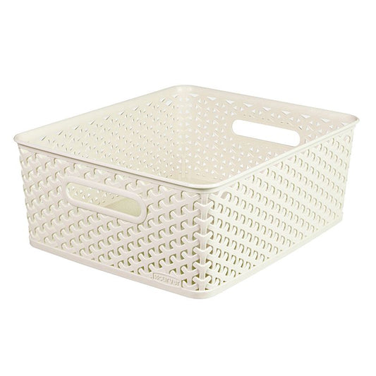 Curver Plastic Storage Box 13 Litres - White My Style by Curver