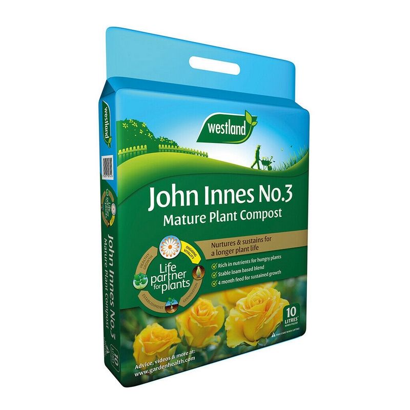 Essentials Westland John Innes No.3 Mature Plant Compost 10 Litre