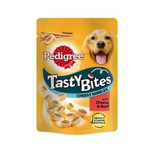 Pedigree Pedigree Tasty Minis Dog Treats Cheese & Beef 140g