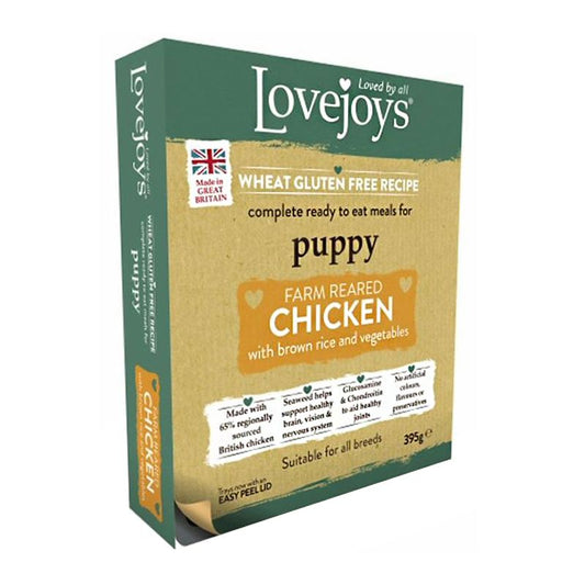 Lovejoys Lovejoys Chicken & Rice Wet Puppy Food 395g