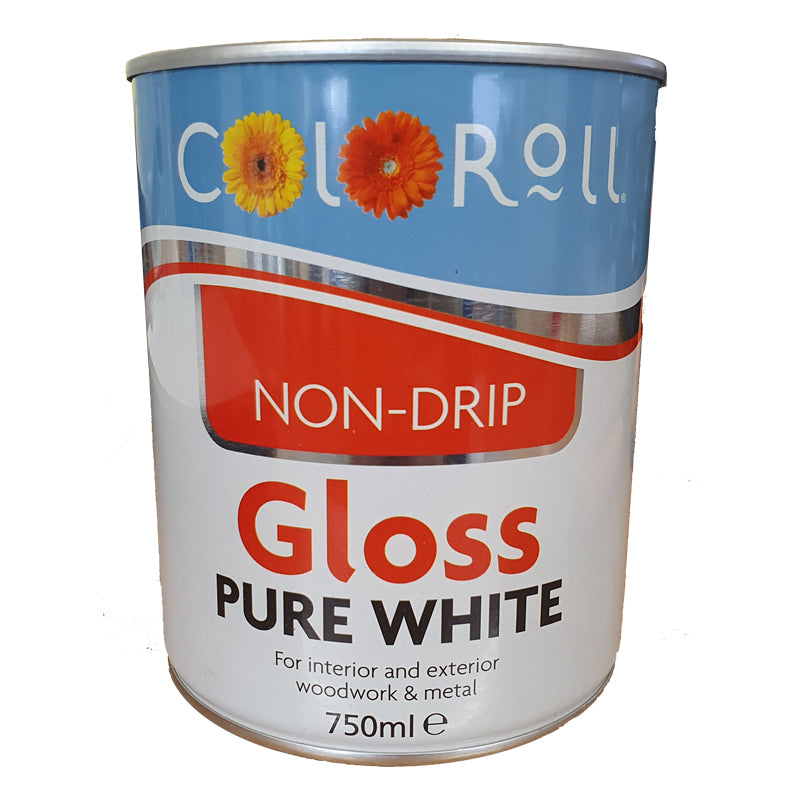 Your Home Paint Your Home Non Drip Gloss Paint 750ml - White