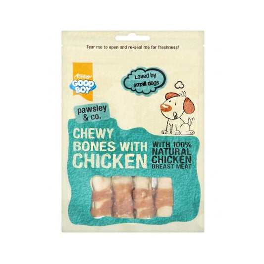 Good Boy Good Boy Chewy Bones With Chicken 80g