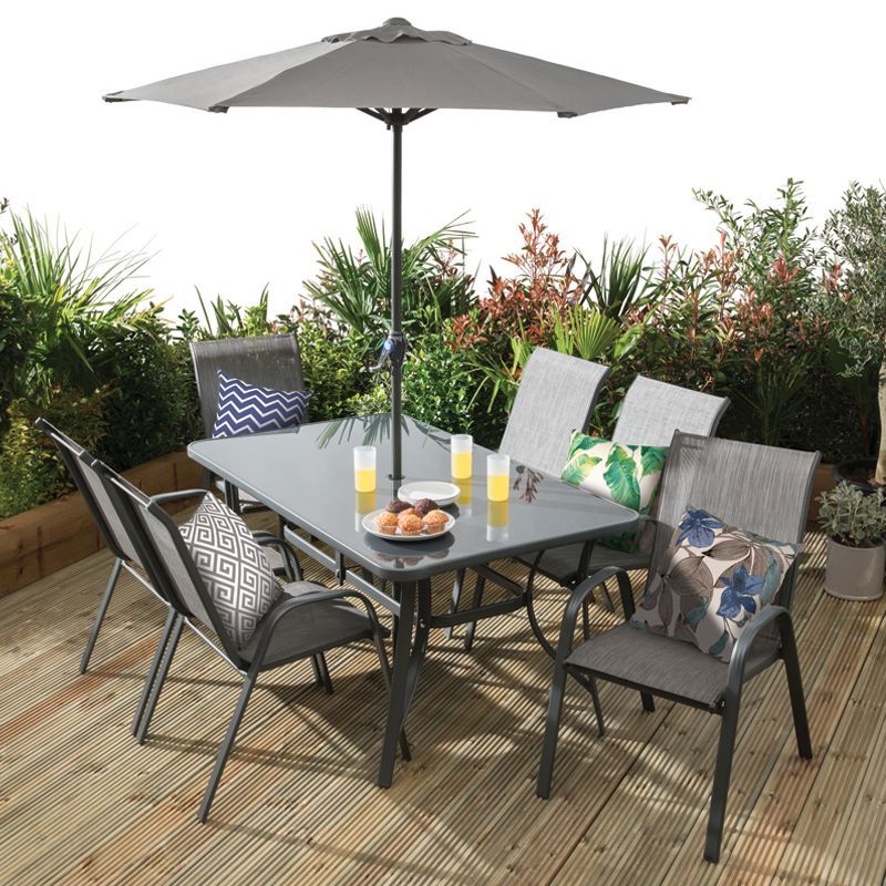 Croft Montagu Garden Patio Dining Set by Croft - 6 Seats