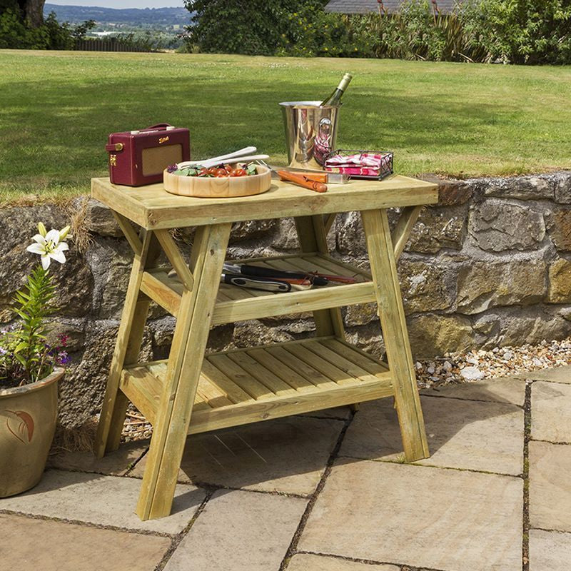 Zest Appleton Gazebo + FREE Garden Table by Zest