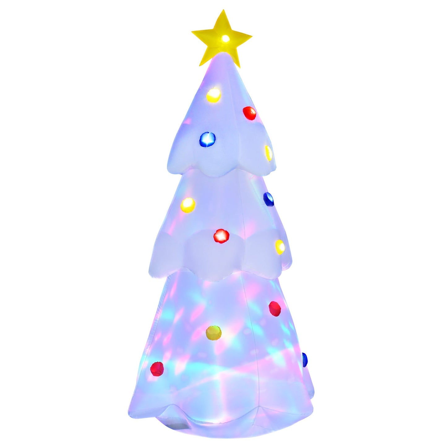 8.2 Foot Christmas Inflatable Tree LED Lighted for Home Indoor Outdoor Decoration