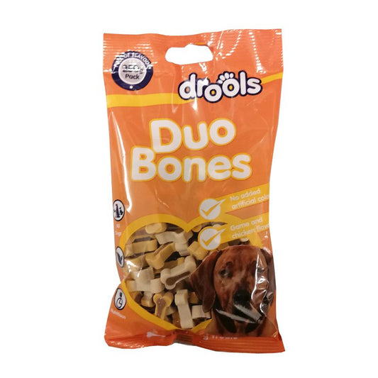 Drools Drools Duo Bones Mix Game & Chicken 250g