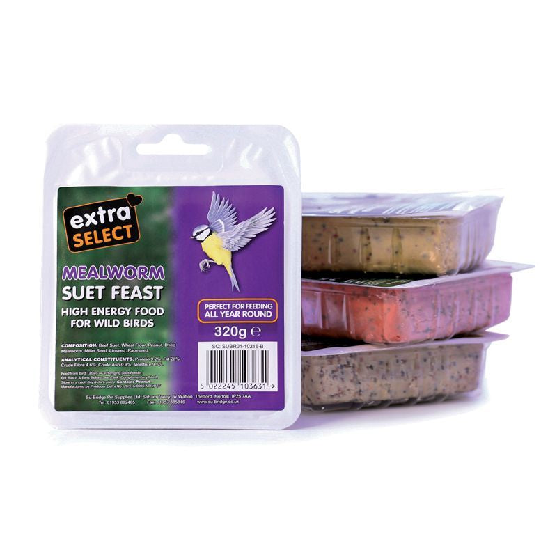 Extra Select Mealworm Suet Blocks Extra Select