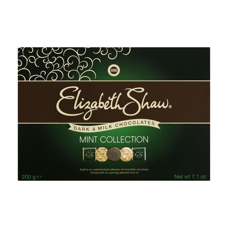 Elizabeth Shaw Dark & Milk Chocolates Mint Collection Case x 7 Packs