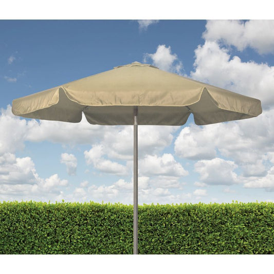 Croft Hexagonal Garden Parasol by Croft - 2.2M Beige