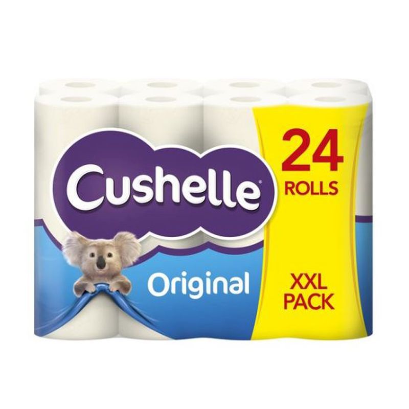 Cushelle Cushelle White Toilet Paper 16 Pack