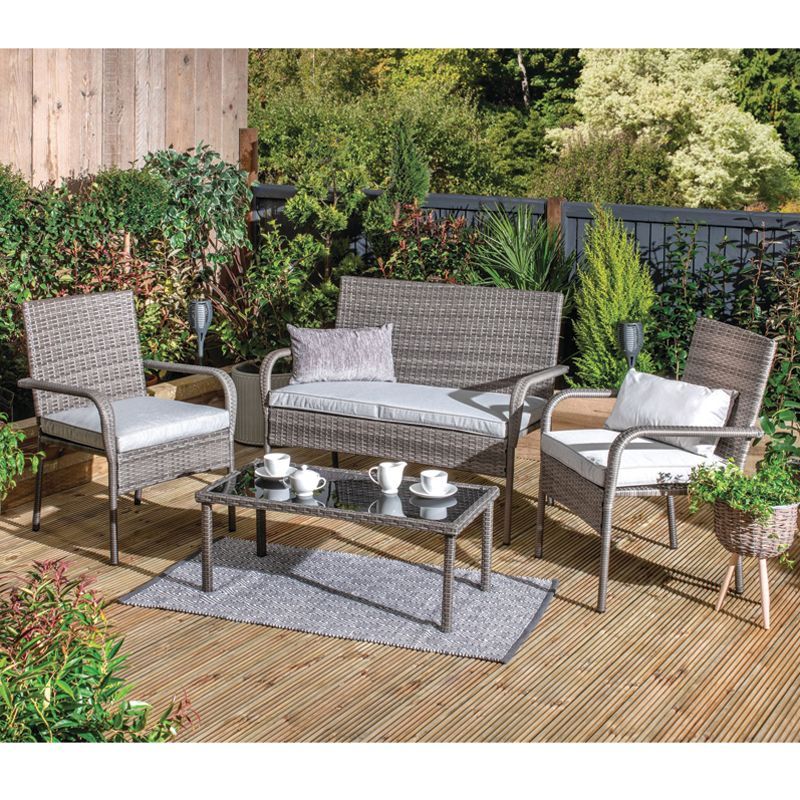 Croft Lyon Garden Patio Dining Set by Croft - 4 Seats