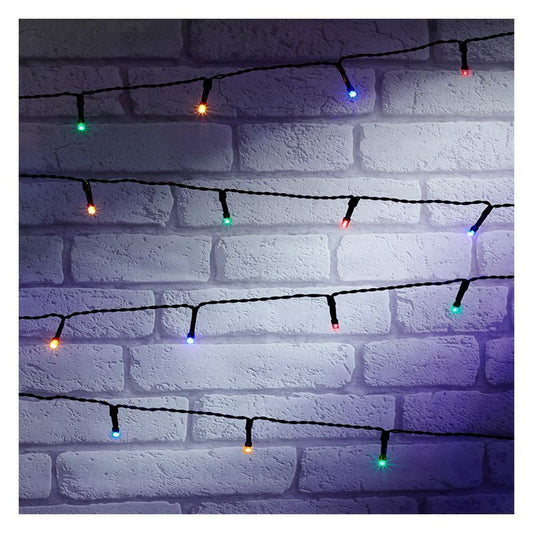 String Fairy Christmas Lights Animated Multicolour Outdoor 100 LED - 7.42m by Astralis