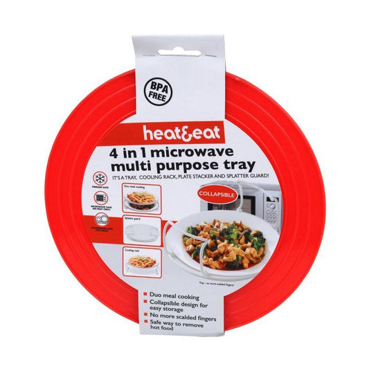 Heat Eat 4 in 1 Microwave Multipurpose Tray