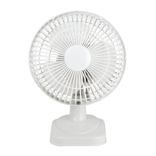 ValuePlus Portable 6 Inch Desk Cooling Fan White