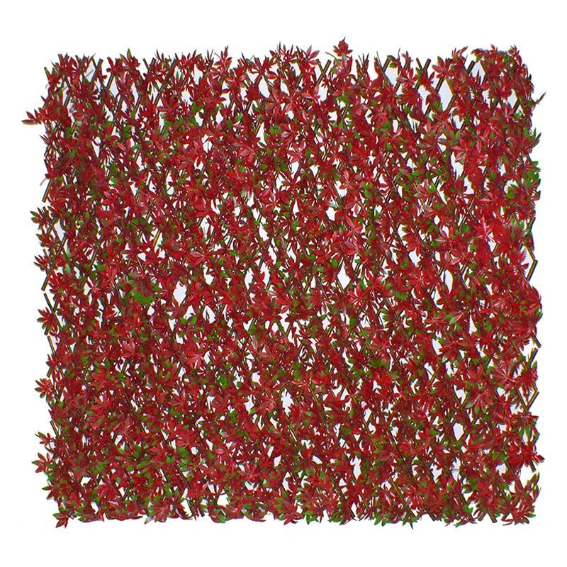 Croft Artificial Acer Leaf Extendable Trellis Panel 1m x 2m