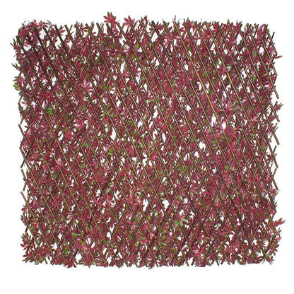 Croft Artificial Acer Leaf Extendable Trellis Panel 1m x 2m