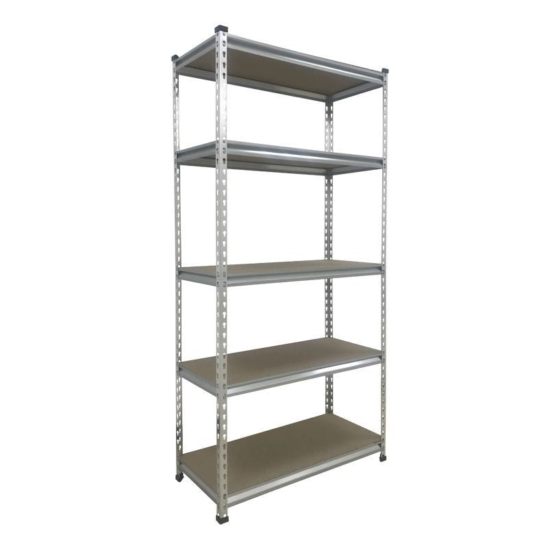 Task DIY Steel Shelving Unit 4 Tier 180cm - Silver Boltless by Task DIY